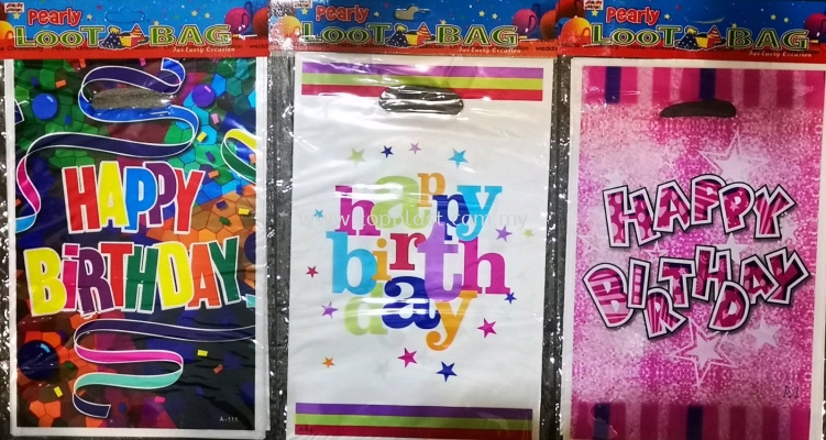 Happy Birthday Gift Bags