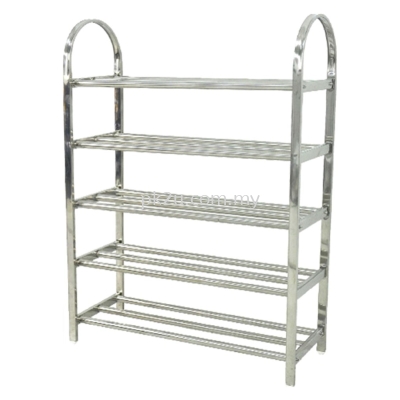 MSR-2 - 5 Tier Stainless Steel Shoe Rack