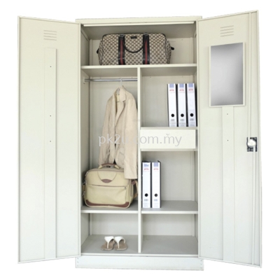 MFHW-3 - Double Swing Door Full Height Wardrobe