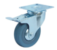 HEAVY-DUTY GREY CASTOR (BRAKE) Trolley & Castor