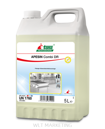 All Purpose Disinfection Cleaner - Apesin Combi DR 5Lit