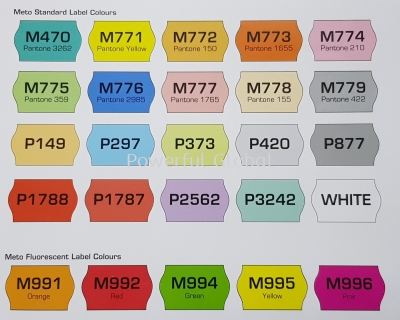 METO Standard Label Colour