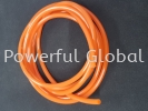 PU Polyurethane Cord Orange Smooth Surface PU Cord Hose / Tubing / Air Shaft Hose