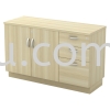 SC-YDP-7123 - Swinging Door + Fixed Pedestal 2D1F Side Cabinet Filing Cabinet / Office Cabinet Filing Cabinet / Storage Cabinet