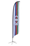 Flag Banners 5 Meter Stand (SF5 type A) Beach Flag Banner