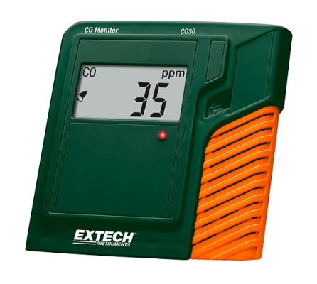 Extech CO30 CO (Carbon Monoxide) Monitor