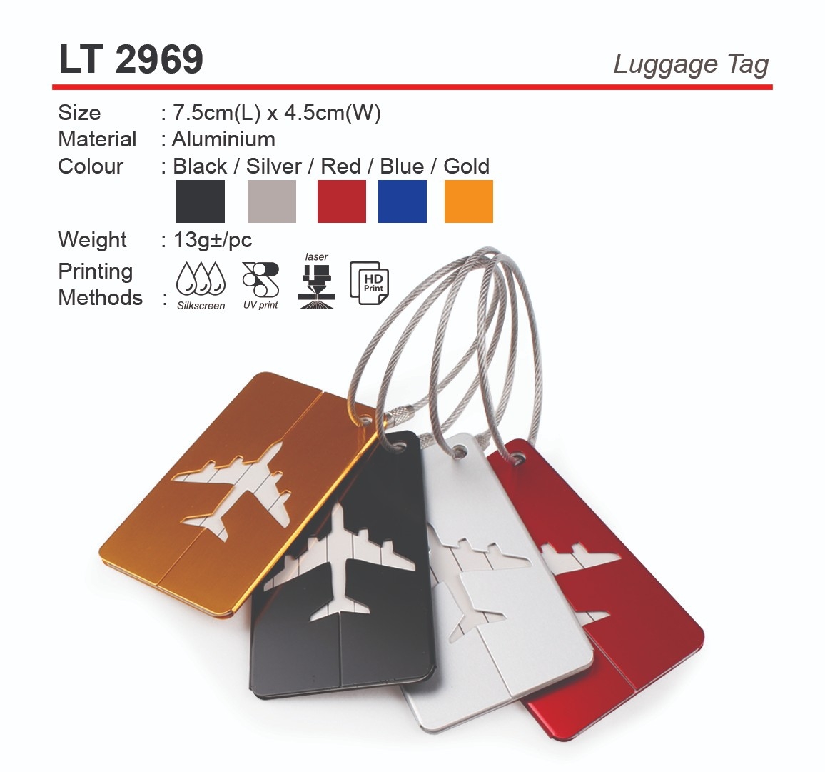 LT2969  Luggage Tag (A)