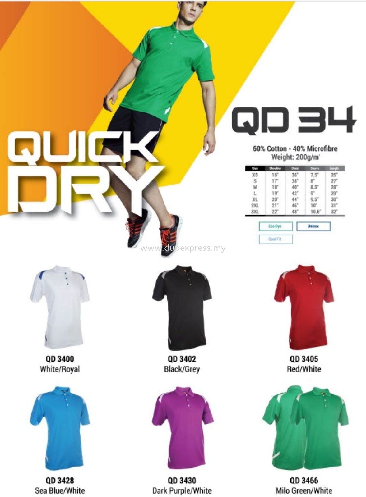 Polo T Shirt - QuickDry