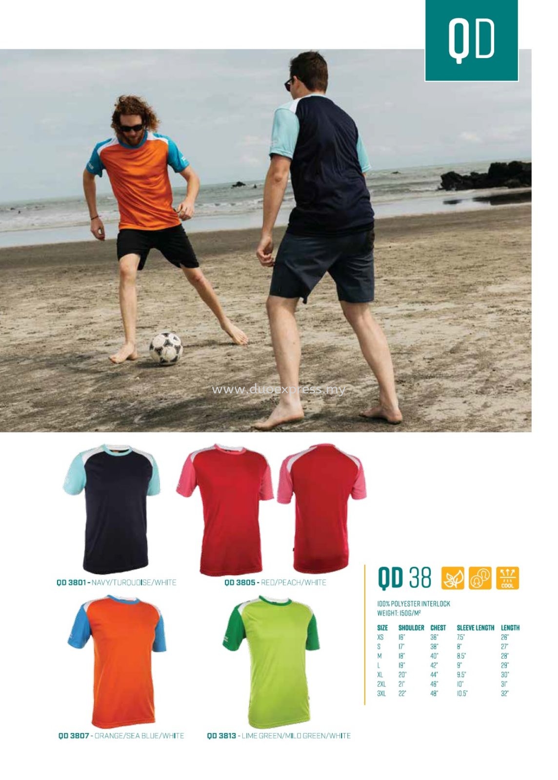 Roundneck QuickDry T Shirt 