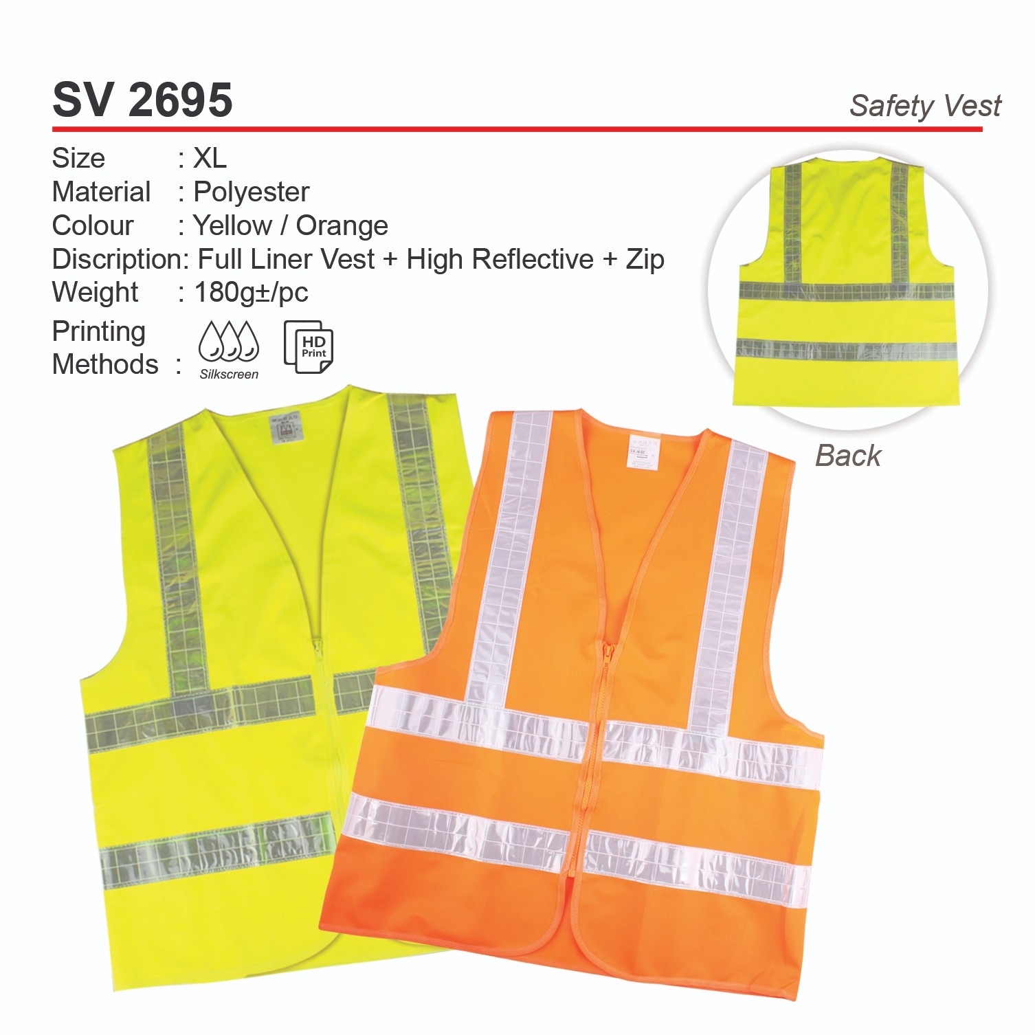 SV2695  Safety Vest (A)