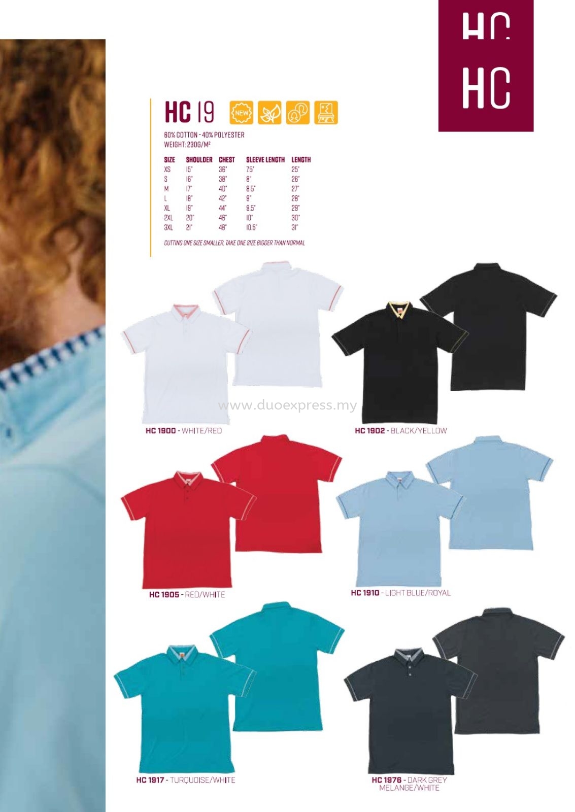 Polo Collar T shirt