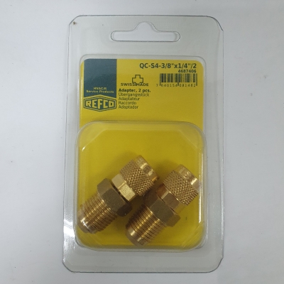RECOVERY HOSE ADAPTOR WITH GASKET 3/8'' X 1/4''SAE 2PCS/PACK)