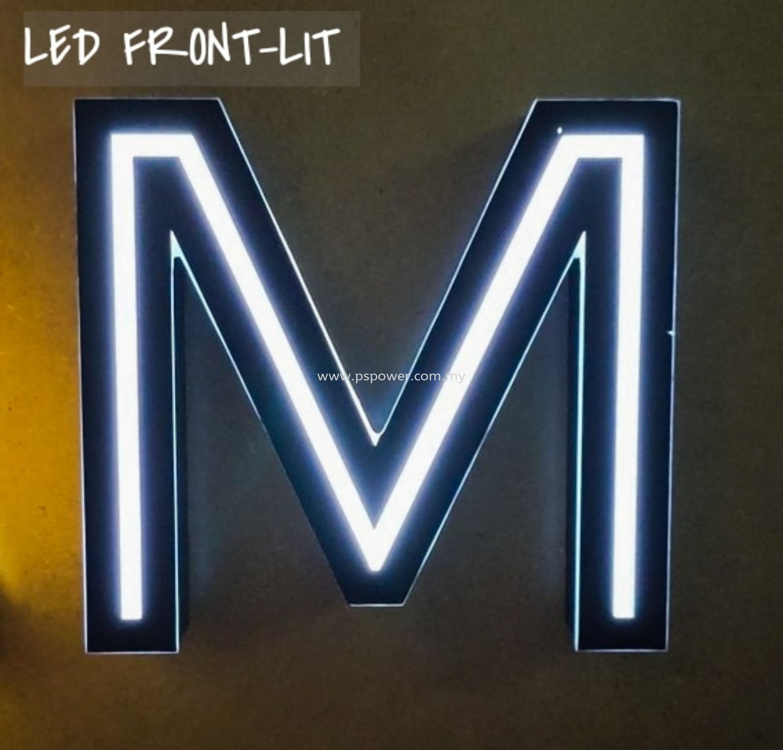 LED FRONT-LIT ACRYLIC SIGNAGE