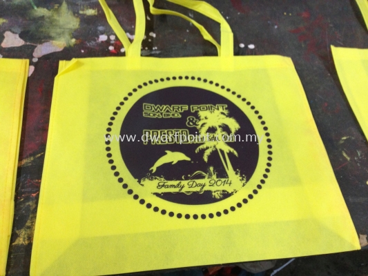 Non Wooven Bags Silkscreen Printing