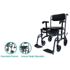 MO 692 Commode & Shower Chair