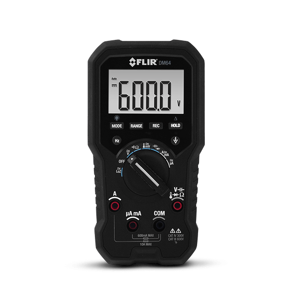 FLIR DM64 HVAC TRMS DIGITAL MULTIMETER