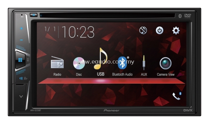 Pioneer AVH-G225BT 6.2 Double Din Multimedia Receiver Head unit 