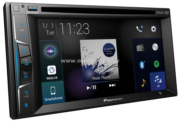 Pioneer AVH-A2250BT 6.2 Multimedia Receiver With WebLink Head Unit