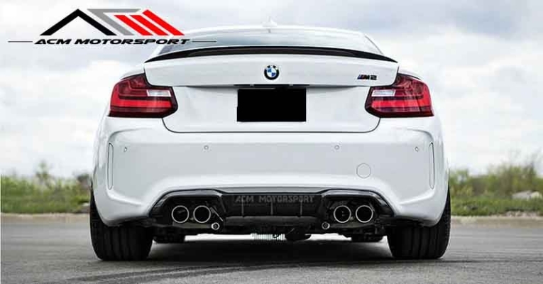 BMW F87 Performance Rear Difusser Carbon