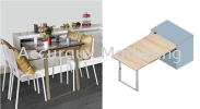 Pull Out Extension Table With Leg Table Runner 05. FULL EXTENSION RUNNER