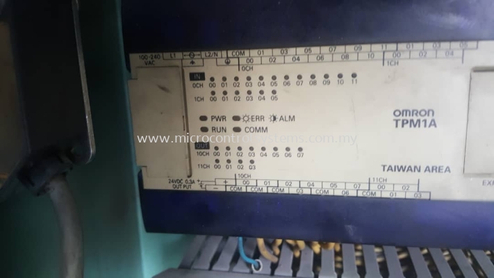 Omron PLC TPM1A program upload and monitor