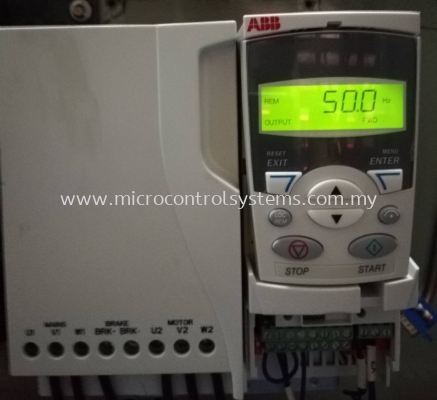 Abb Acs355 inverter for exhaust fan application, repair, installation and program