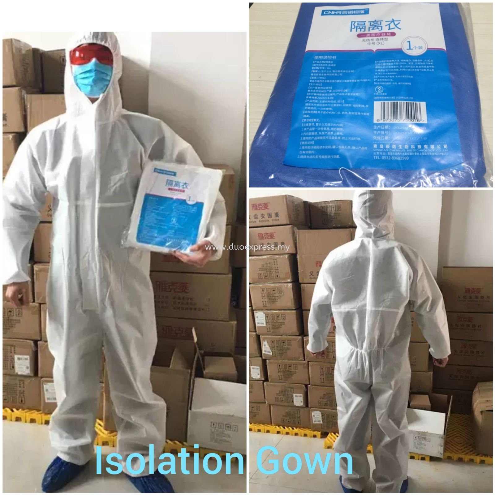 Isolation Gown Overall