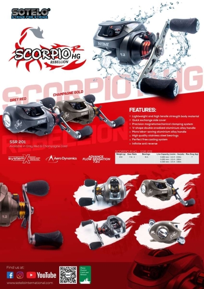 Scorpio R Baitcaster 