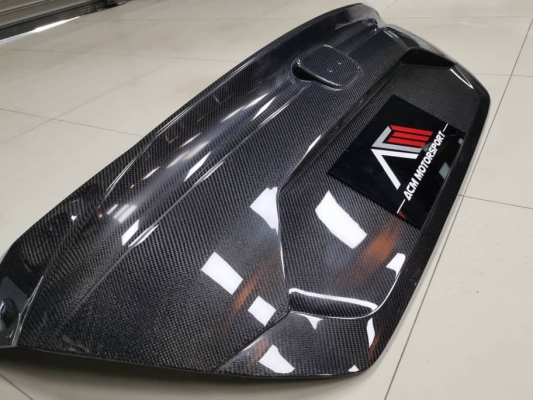 Honda Civic FC oem carbon look rear Trunk