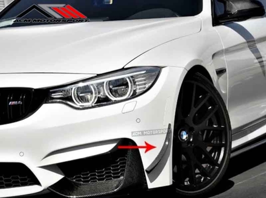 BMW F80 Front Bumper Canard