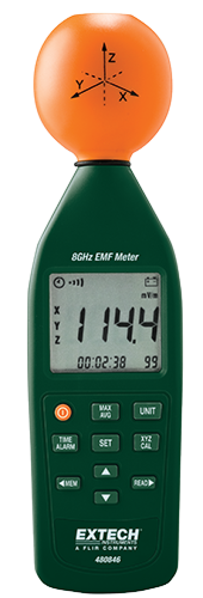 Extech 480846  8GHz RF Electromagnetic Field Strength Meter