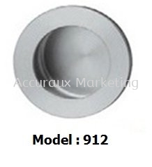 Round Recessed Handle