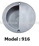 Round Recessed Handle