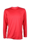 QDL-5412-Classic-Red Outrefit Basic Active Long Sleeve QDL 54 Dry Fit Round Neck Tee