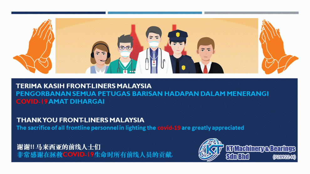 Thank you Malaysia Front-liners