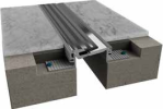 733 Series Recessed Mounted System 733 Series Floor Expansion Joint Covers Inpro JointMaster Expansion Joint Systems