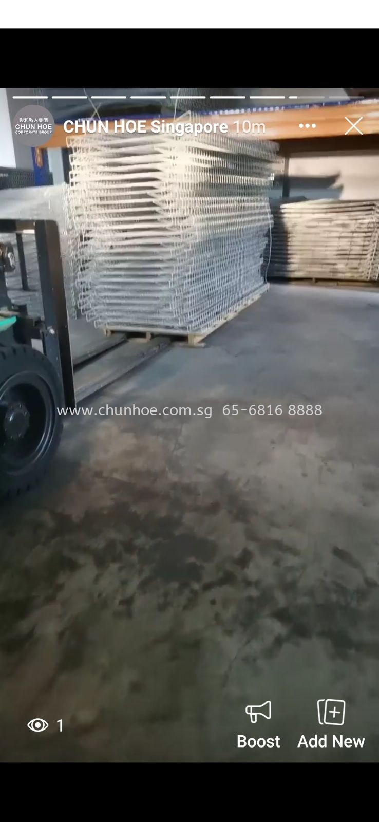 Singapore High Security BRC Fence Construction Hardware Material