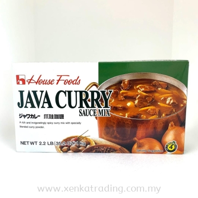 XK094 Java Curry Flakes (House Foods) 1kg 