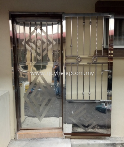 Stainless Steel Single Door Grille ׸ֵҶ