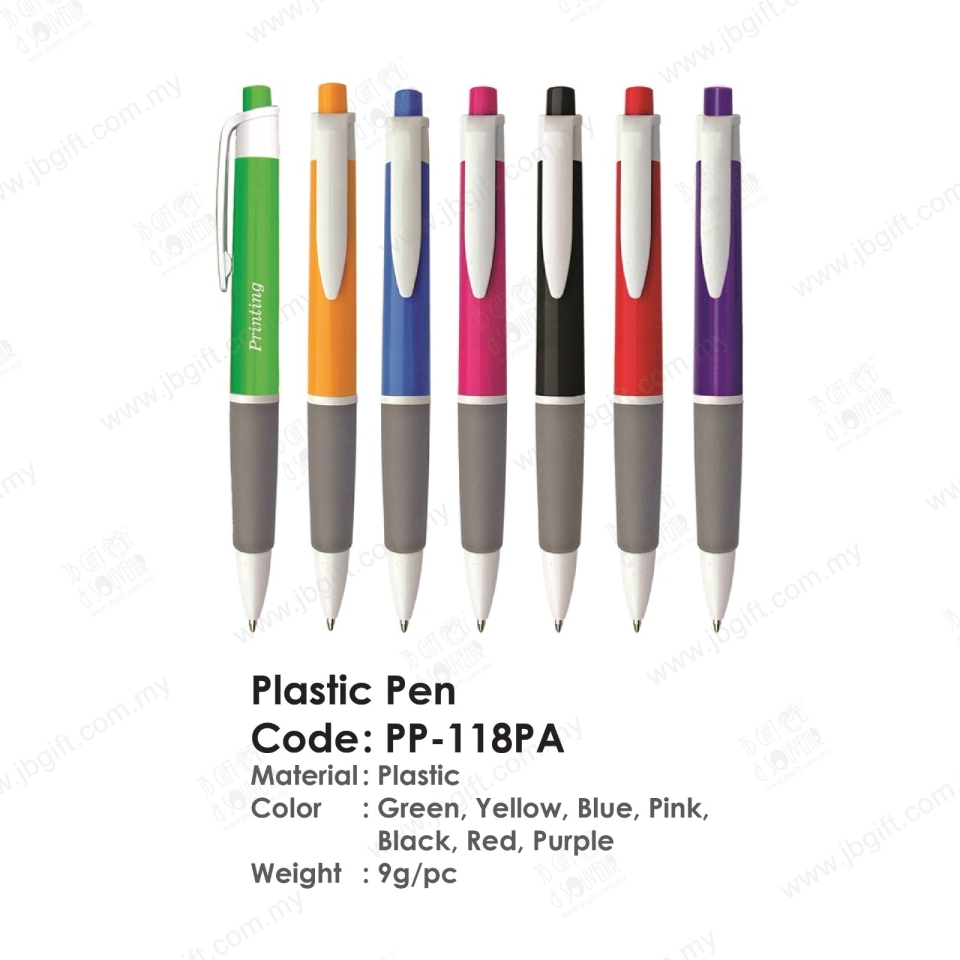 Plastic Pen PP-118PA Plastic Pen & Pencil Pen/Pencil Stationery