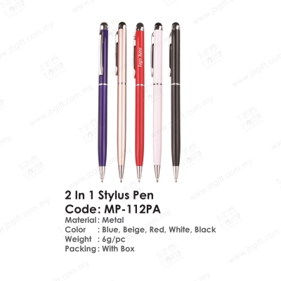 2 In 1 Stylus Pen MP-112PA