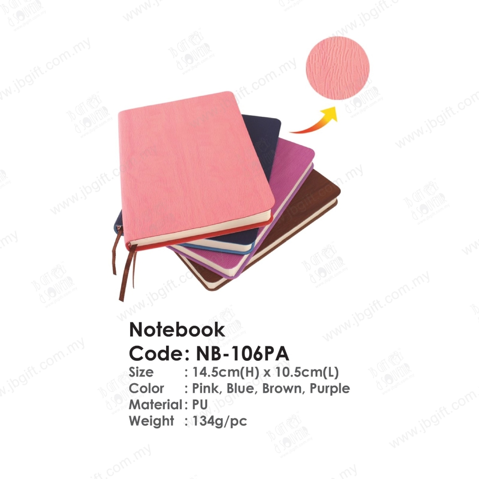 Notebook NB-106PA Notebook Note Book/Organizer/Diary