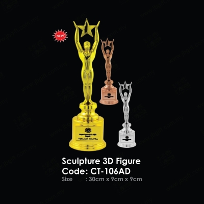 Sculpture 3D Figure CT-106AD