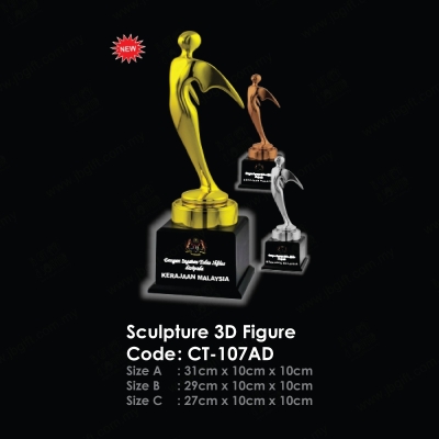 Sculpture 3D Figure CT-107AD