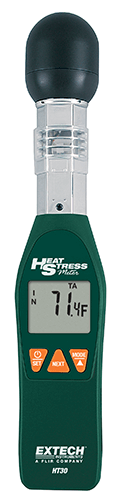 Extech HT30 Heat Stress WBGT (Wet Bulb Globe Temperature) Meter