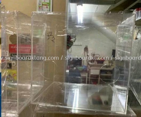 DIY Acrylic Safety Box Kotak perlindungan intubasi in Kuala Lumpur