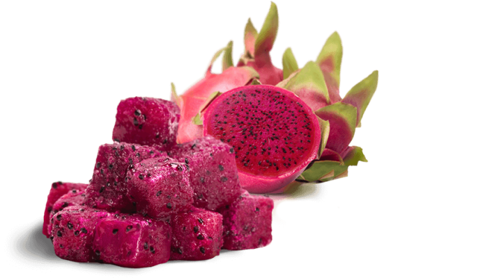 Dragon Fruit Chunk, 1kg/pkt