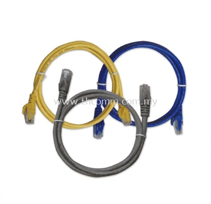 POWERMAX 1MTR CAT.6 U/UTP PATCH CORD - PVC