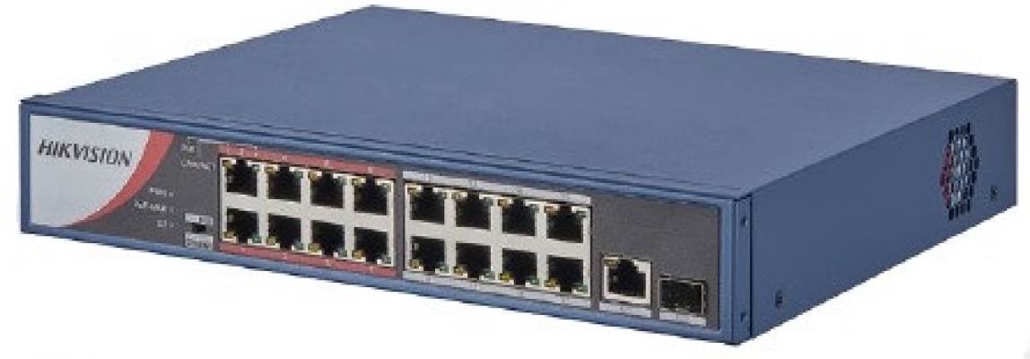 Hikvision DS-3E0318P 16 Port PoE Switch