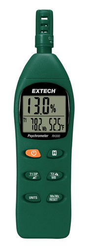 EXTECH - Digit Hygro-Thermometer w/ Remote Probe - 445715